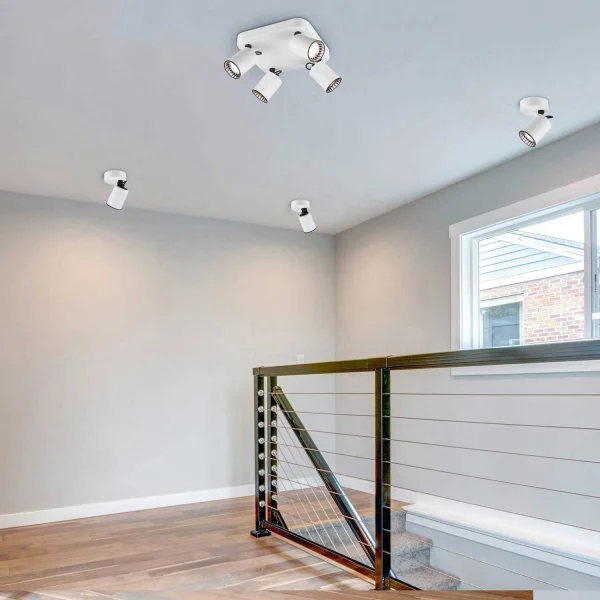 SPOT 1 LUMIÈRE MÉTAL BLANC GU10 WERNER