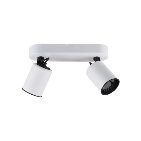 SPOT 2 LUMIÈRES MÉTAL BLANC GU10 WERNER 2