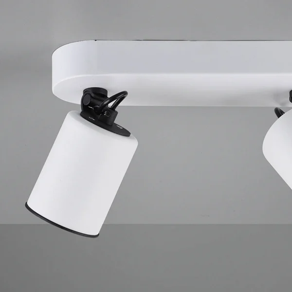 SPOT 2 LUMIÈRES MÉTAL BLANC GU10 WERNER SPOT 2 LUMIÈRES MÉTAL BLANC GU10 WERNER