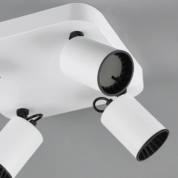 SPOT 4 LUMIÈRES MÉTAL BLANC GU10 WERNER