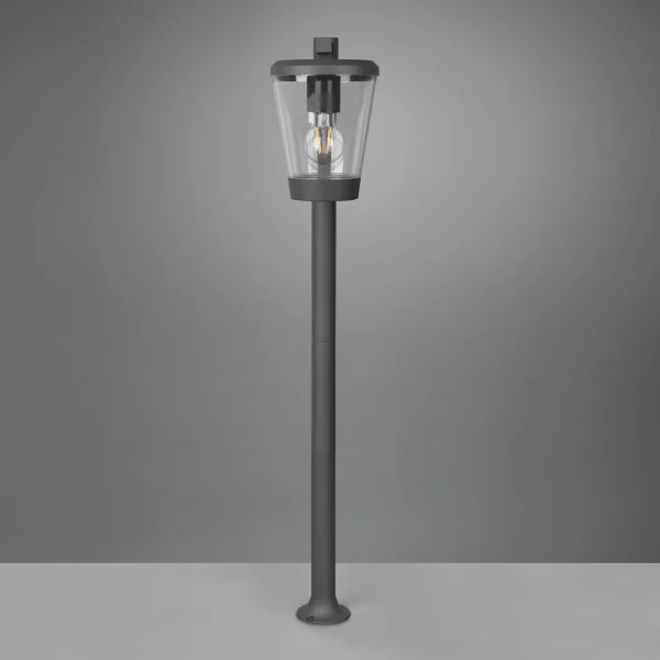 BALISE EXTÉRIEURE ANTHRACITE E27 IP44 LOTUS