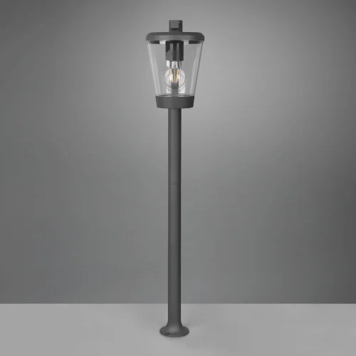 BALISE EXTÉRIEURE ANTHRACITE E27 IP44 LOTUS