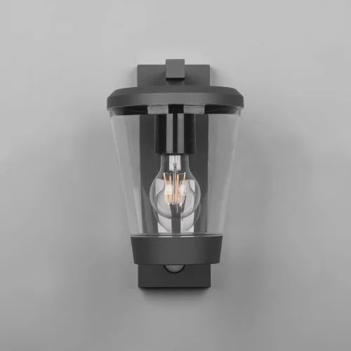 APPLIQUE EXTÉRIEURE ANTHRACITE E27 IP44 AVEC SENSEUR LOTUS APPLIQUE EXTÉRIEURE ANTHRACITE E27 IP44 AVEC SENSEUR LOTUS