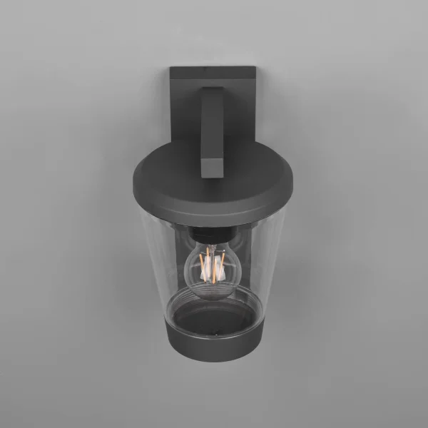 APPLIQUE EXTÉRIEURE ANTHRACITE E27 IP44 AVEC SENSEUR LOTUS APPLIQUE EXTÉRIEURE ANTHRACITE E27 IP44 AVEC SENSEUR LOTUS