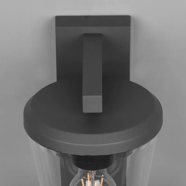 APPLIQUE EXTÉRIEURE ANTHRACITE E27 IP44 AVEC SENSEUR LOTUS APPLIQUE EXTÉRIEURE ANTHRACITE E27 IP44 AVEC SENSEUR LOTUS