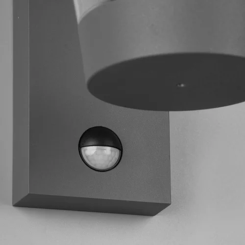 APPLIQUE EXTÉRIEURE ANTHRACITE E27 IP44 AVEC SENSEUR LOTUS APPLIQUE EXTÉRIEURE ANTHRACITE E27 IP44 AVEC SENSEUR LOTUS