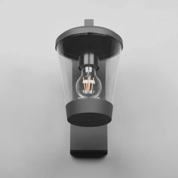 APPLIQUE EXTÉRIEURE ANTHRACITE E27 IP44 LOTUS