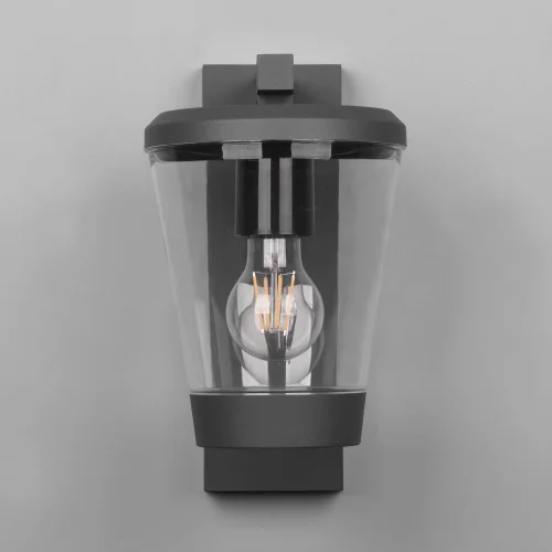 APPLIQUE EXTÉRIEURE ANTHRACITE E27 IP44 LOTUS