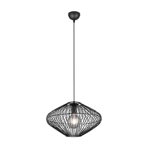 SUSPENSION MÉTAL NOIR E27 LILJA