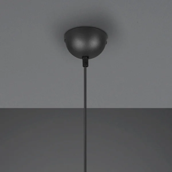 SUSPENSION MÉTAL NOIR E27 LILJA