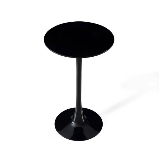 TABLE HAUTE SAN ANTONI Ø60 CM NOIR 2