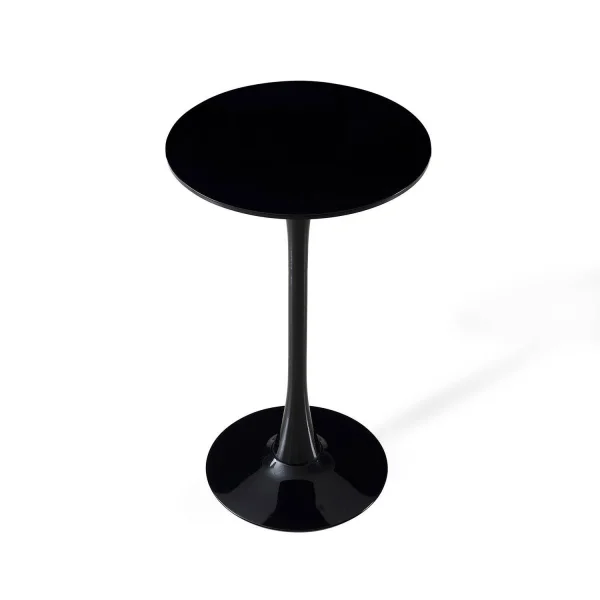 TABLE HAUTE SAN ANTONI Ø60 CM NOIR TABLE HAUTE SAN ANTONI Ø60 CM NOIR