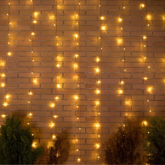 GUIRNALDA CORTINA 3X2M EXTERIOR 400