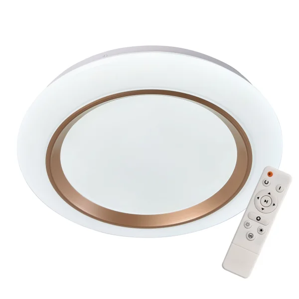 PLAFONNIER LED AVENUE 58W RÉGLABLE BRONZE