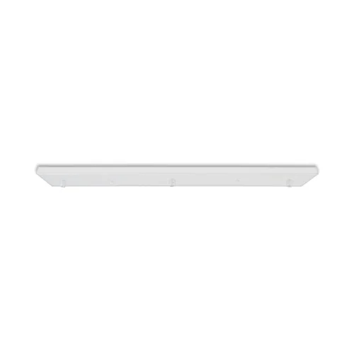 BASE RECTANGULAIRE MOYENNE ACIER BLANC 70CM BASE RECTANGULAIRE MOYENNE ACIER BLANC 70CM
