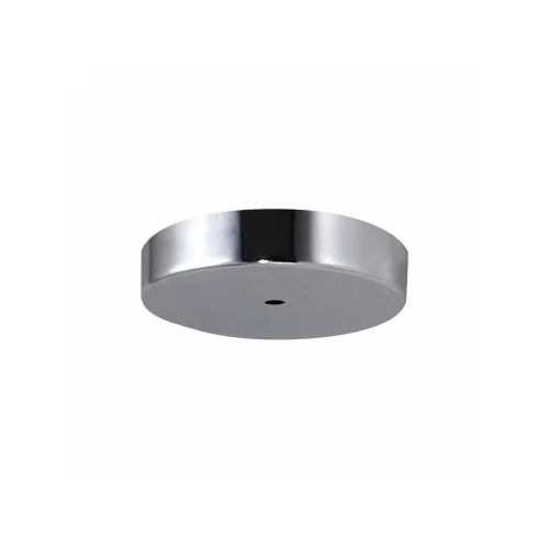 PETITE BASE RONDE EN ACIER CHROMÉ