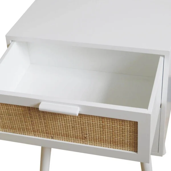 MESITA 1 CAJÓN BLANCA LEIF