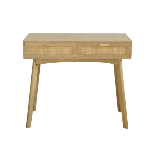 CONSOLA ESCRITORIO NATURAL LEIF 2