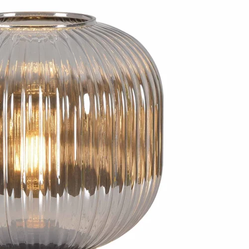 LAMPADAIRE AVEC ABAT-JOUR FUMÉ 160 CM E27 SHELBY LAMPADAIRE AVEC ABAT-JOUR FUMÉ 160 CM E27 SHELBY