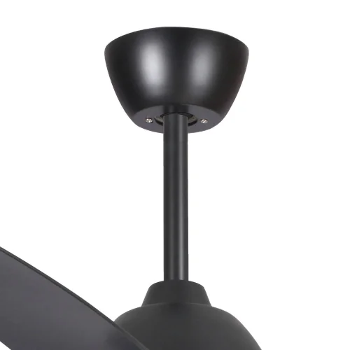 VENTILATEUR DE PLAFOND LED 18 W RÉGLABLE NOIR LEIDE