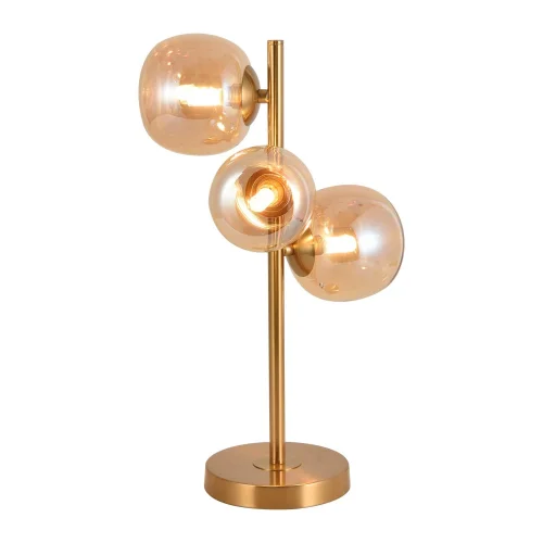 LAMPE DE TABLE 3 LUMIÈRES FER DORÉ NICOLETTA LAMPE DE TABLE 3 LUMIÈRES FER DORÉ NICOLETTA