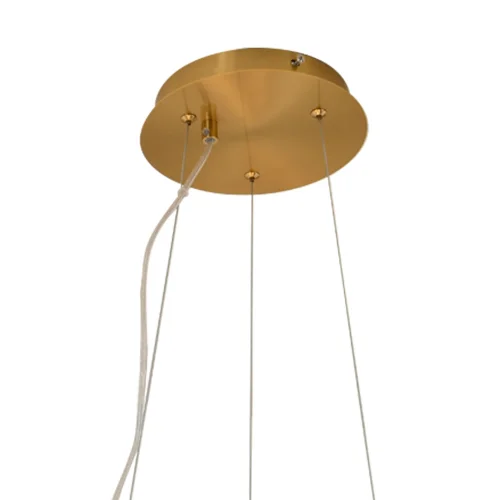 SUSPENSION 11 LUMIÈRES FER DORÉ NICOLETTA SUSPENSION 11 LUMIÈRES FER DORÉ NICOLETTA