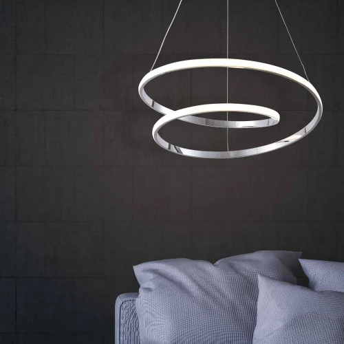 LAMPE DE PLAFOND CONDUIT GAEL 49W 4000K CHROME LAMPE DE PLAFOND CONDUIT GAEL 49W 4000K CHROME