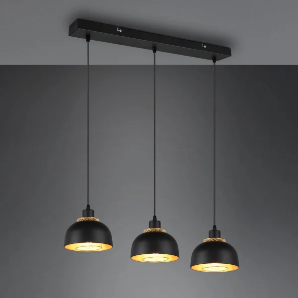 SUSPENSION 3 LUMIÈRES PORTOBELLO