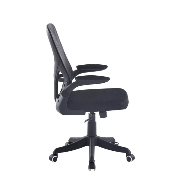 CHAISE DE BUREAU AVEC ROULETTES NOIR AVENTURINA