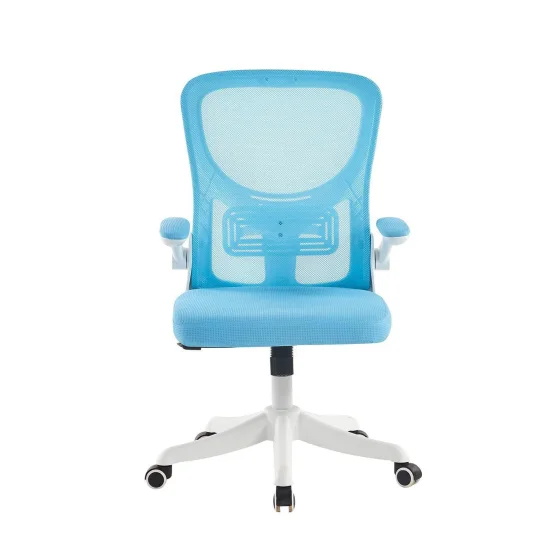 CHAISE DE BUREAU AVEC ROULETTES BLEU AVENTURINA 2