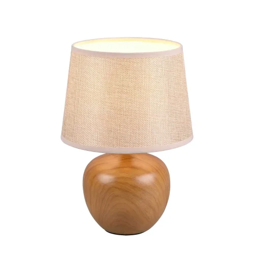 LAMPE DE TABLE SPLENDOUR 18CM IMITATION BOIS