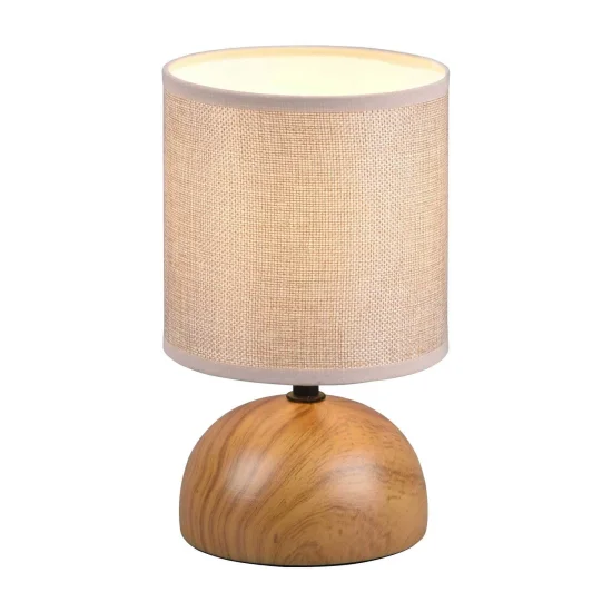 LAMPE DE TABLE JOEL IMITATION BOIS 2