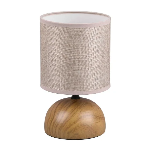 LAMPE DE TABLE JOEL IMITATION BOIS