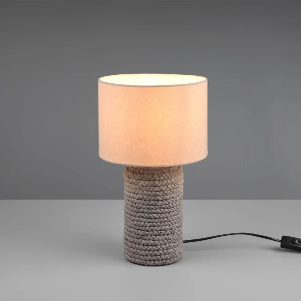 LAMPE DE TABLE EN CÉRAMIQUE Ø 22CM E27 DIMAS