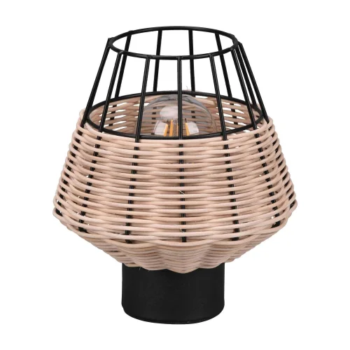 LAMPE DE TABLE EN ROTIN NATUREL GALADRIEL