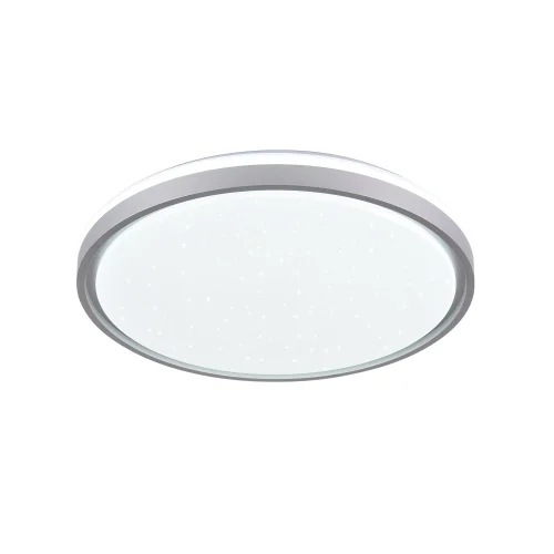 PLAFONNIER LED 38W RÉGLABLE BLANC ARGENT CIRCULAIRE TELLUS