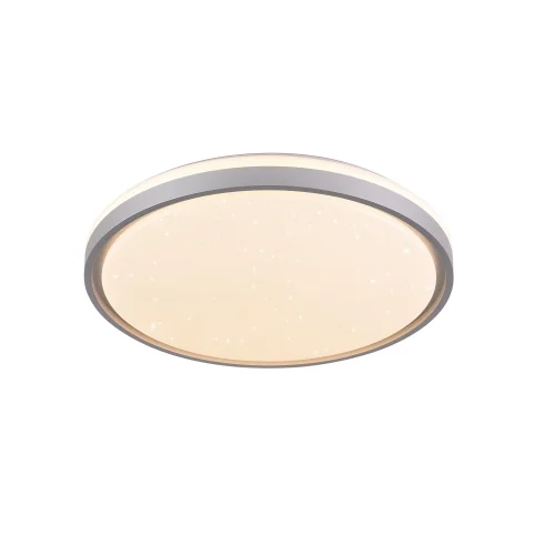 PLAFONNIER LED 38W RÉGLABLE BLANC ARGENT CIRCULAIRE TELLUS