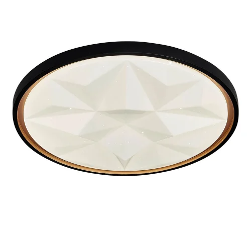 PLAFÓN LED 58W PW LED REGULABLE NEGRO ORO PRISMA TELLUS