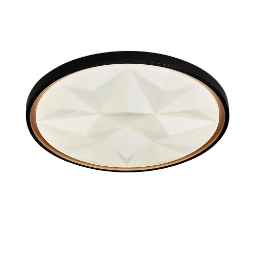 PLAFÓN LED 38W PW LED REGULABLE NEGRO ORO PRISMA TELLUS