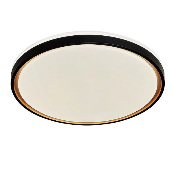 PLAFÓN LED 58W PW LED REGULABLE NEGRO ORO CIRCULAR TELLUS PLAFÓN LED 58W PW LED REGULABLE NEGRO ORO CIRCULAR TELLUS