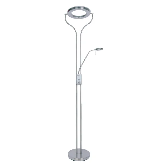 LED CARROUSEL 20W SATIN NICKEL LAMPE DE PLANCHER 2