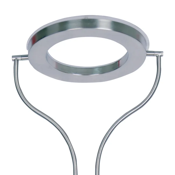 LED CARROUSEL 20W SATIN NICKEL LAMPE DE PLANCHER