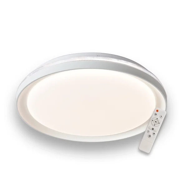 PLAFONNIER LED 35 W RÉGLABLE AVEC TÉLÉCOMMANDE BLANC SHIRLEY