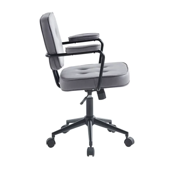 CHAISE DE BUREAU AVEC ROULETTES ANTHRACITE DELTA 2