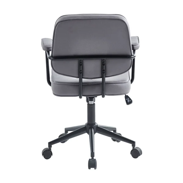 CHAISE DE BUREAU AVEC ROULETTES ANTHRACITE DELTA