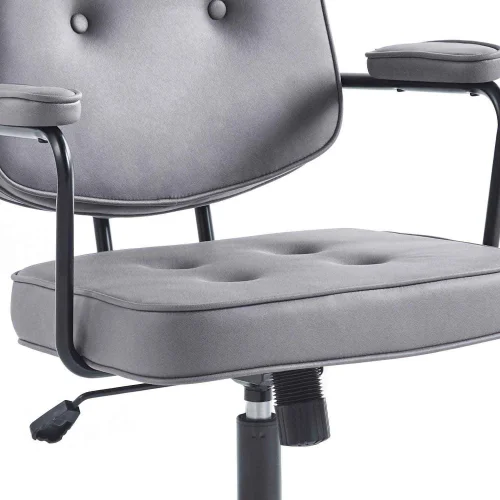 CHAISE DE BUREAU AVEC ROULETTES ANTHRACITE DELTA