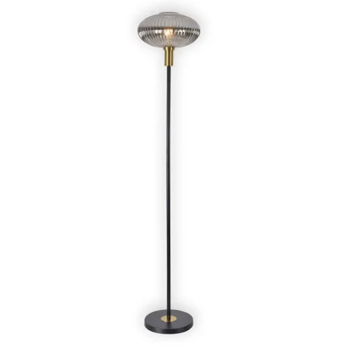 Lampadaire Tulipa Fumé 160 Cm E27 Shelby | Lúzete