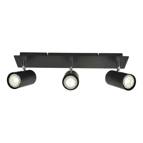 FOCO 3 LUCES NEGRO GU10 ADARA FOCO 3 LUCES NEGRO GU10 ADARA