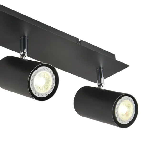 FOCO 3 LUCES NEGRO GU10 ADARA FOCO 3 LUCES NEGRO GU10 ADARA