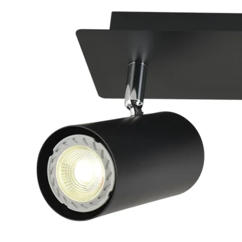 FOCO 3 LUCES NEGRO GU10 ADARA FOCO 3 LUCES NEGRO GU10 ADARA